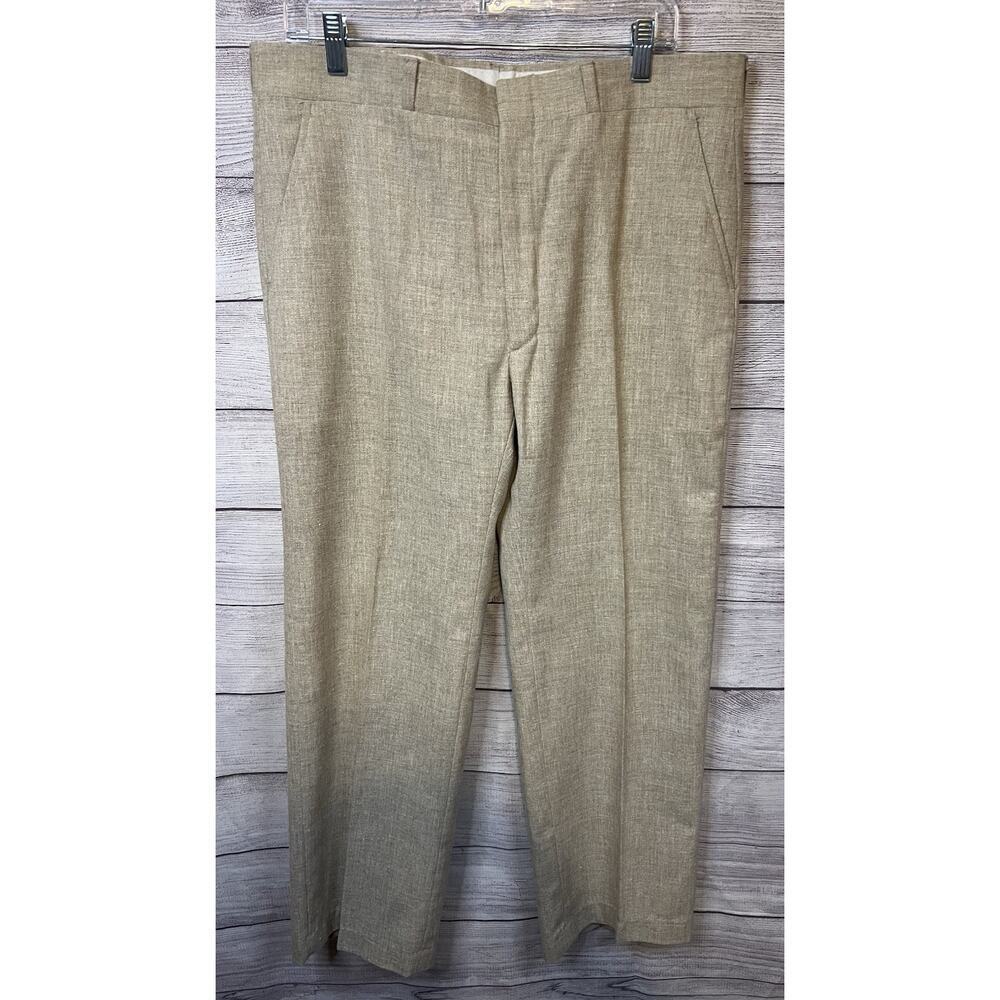 Body Works By Haggar Men’s Khaki Trousers 36X30